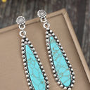  Vintage Bohemian Turquoise Earrings
