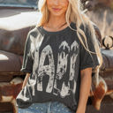  Vintage Yall Cowboy Boots Graphic Tee