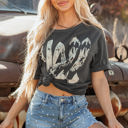  Vintage Yall Cowboy Boots Graphic Tee