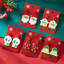  Violeta Father Christmas Dangle Earrings
