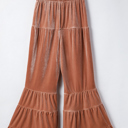  Violeta Tiered Bell Bottom Pants