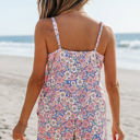  Virginia Floral Spaghetti Straps Tank Top and Shorts Set