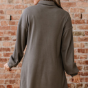  Viviana Taupe Waffle Knit Shirt