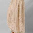  Vivienne Embroidered Mesh Overlay Long Skirt