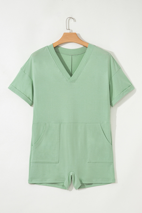 Vivienne Half Sleeve Knit Romper