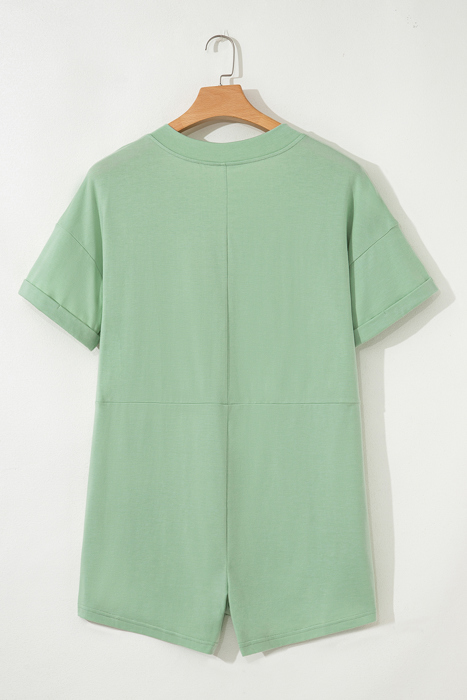 Vivienne Half Sleeve Knit Romper