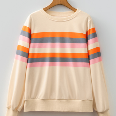 Vivienne Puff Sleeve Casual Pullover
