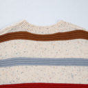  Vivienne Shoulder Heathered Knit Sweater