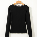  Waverly Sleeve Ribbed top Long Sleeve Top