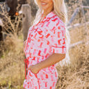  Western Cowgirl Boots Pajama Set