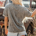  Western Steer Head Tie Dye Tee