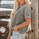  Western Steer Head Tie Dye Tee