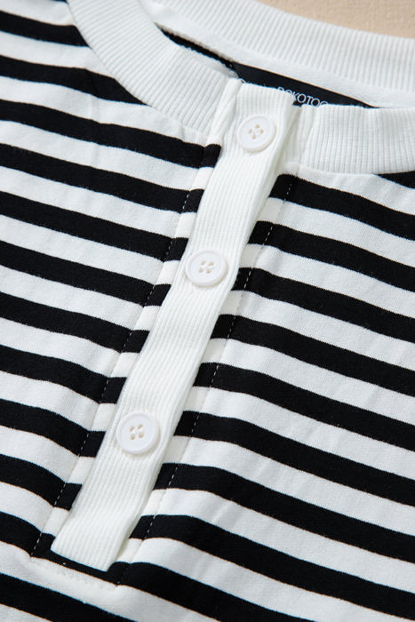 Amara Stripe Oversized Sweatshirt