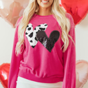  Whitley Heart Patch Graphic Sweatshirt