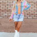  Winter Drop Shoulder Loose Shirt