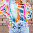  Winter Drop Shoulder Loose Shirt