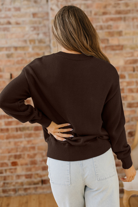 Wrenlee Embroidered Graphic Western Sweater