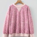  Wrenlee Print Patchwork Sweatshirt