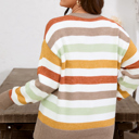  Wrenleigh Colorblock Drop Shoulder PLUS Sweater