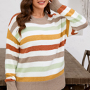  Wrenleigh Colorblock Drop Shoulder PLUS Sweater