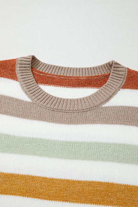 Wrenleigh Colorblock Drop Shoulder PLUS Sweater