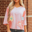 Pink XL Wrenleigh Sleeve Oversized T Shirt