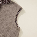  Wrenley Bows Sherpa Fleece Vest