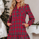  Wynlyra Sleeve Mini Dress Long Sleeve Top