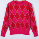  Wynter Pattern Knit Casual Sweater
