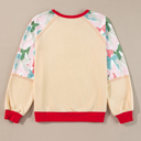  Wynter Sleeve Colorblock Edge Top