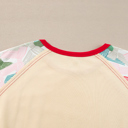  Wynter Sleeve Colorblock Edge Top