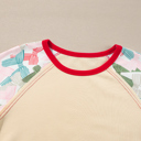  Wynter Sleeve Colorblock Edge Top