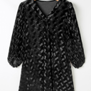  Ximena Sleeve Velvet Mini Dress