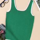  Xyla Lightweight Ribbed Knit Sweater Tank