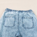  Yamileth Waistband Loose Straight Pants