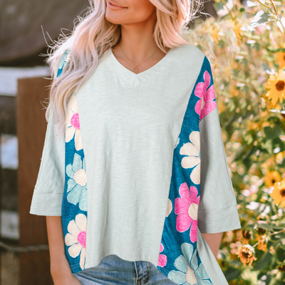 Yaretzi Oversized High Low Top