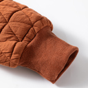  Yavita Half Zipped Loose Sweatshirt