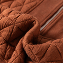  Yavita Half Zipped Loose Sweatshirt