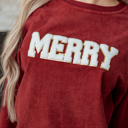  Yazara Graphic Corded Christmas Sweatshirt