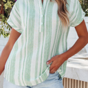  Yusra Short Sleeve Casual Blouse