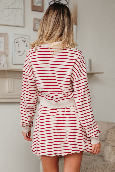 Zahra and Bubble Mini Skirt Set