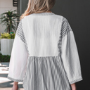  Zahra Bracelet Sleeve Babydoll Blouse