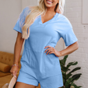 Myosotis Medium Zara Half Sleeve Knit Romper