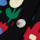  Zariah Print Short Cardigan Sweater