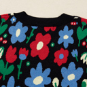  Zariah Print Short Cardigan Sweater