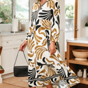  Zaylee Sleeve Ruffle Hem Dress