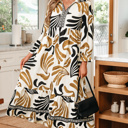  Zaylee Sleeve Ruffle Hem Dress