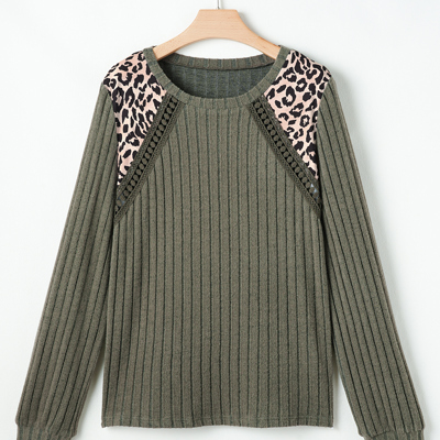 Zelda Rib Textured Knit Top