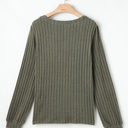  Zelda Rib Textured Knit Top