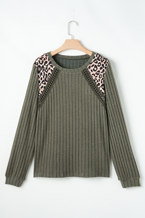 Zelda Rib Textured Knit Top